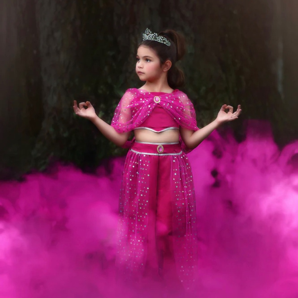Trish Scully Pink Genie Dress Up Outfit